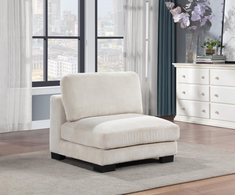 Bellagio Ivory Sectional Living Room Collection