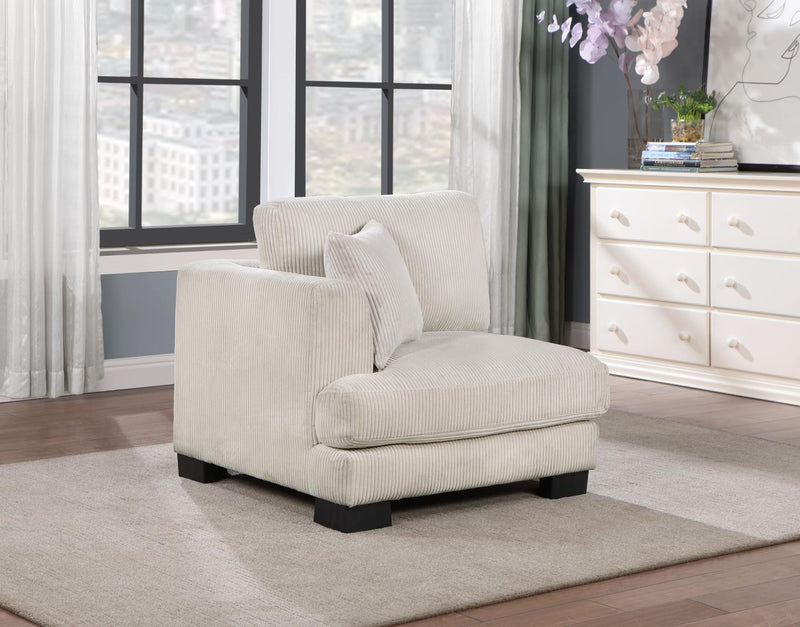 Bellagio Ivory Sectional Living Room Collection
