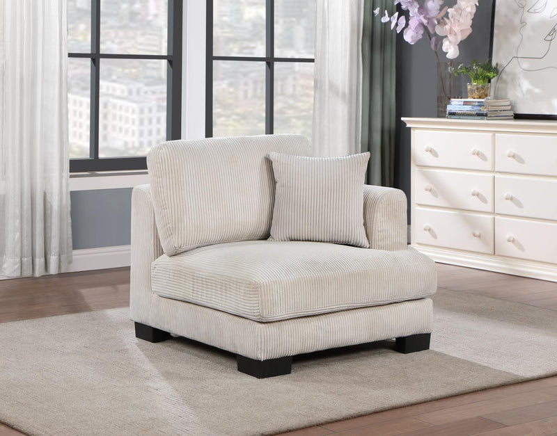 Bellagio Ivory Sectional Living Room Collection