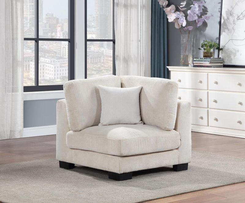 Bellagio Ivory Sectional Living Room Collection