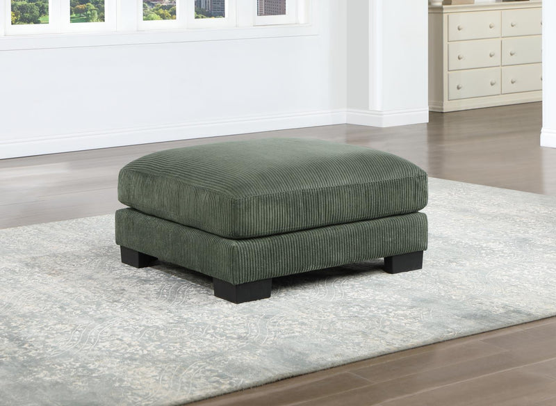 Bellagio Green Sectional Living Room Collection