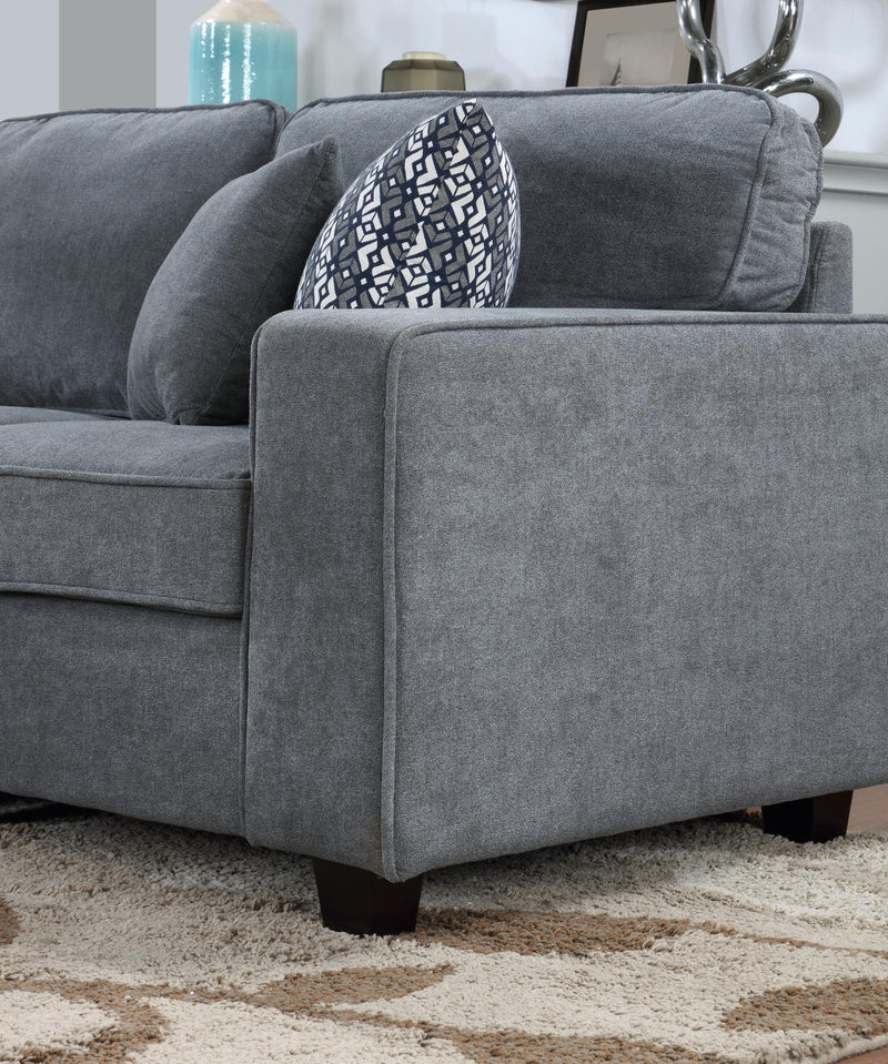 Ayrshire Gray Sectional Living Room Collection