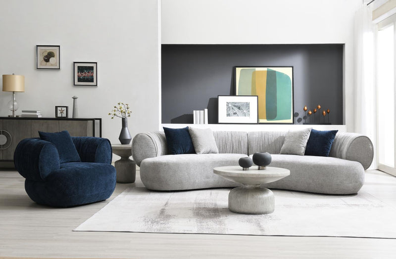 Azura Light Gray Sectional Living Room Collection