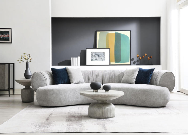 Azura Light Gray Sectional Living Room Collection