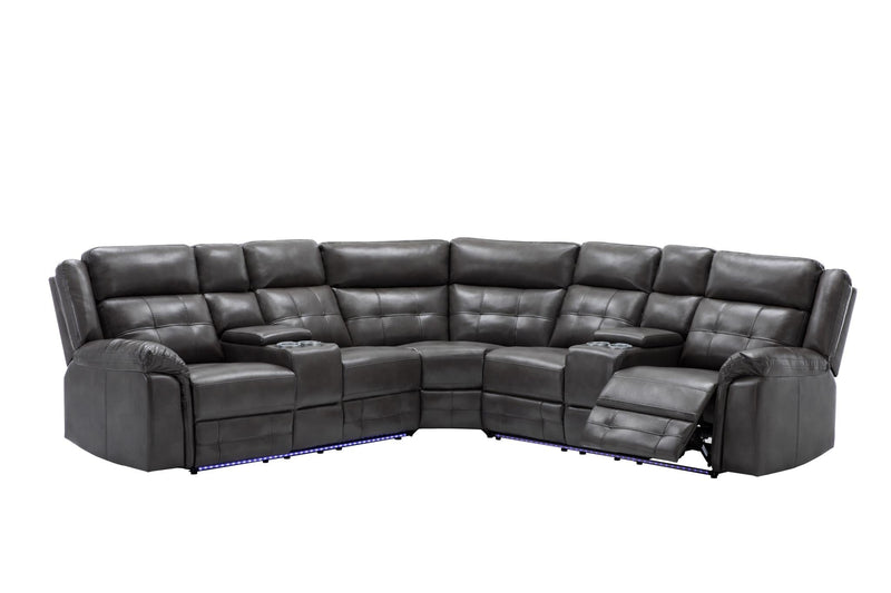 Philip Gray 3 Pc Power Reclining Sectional