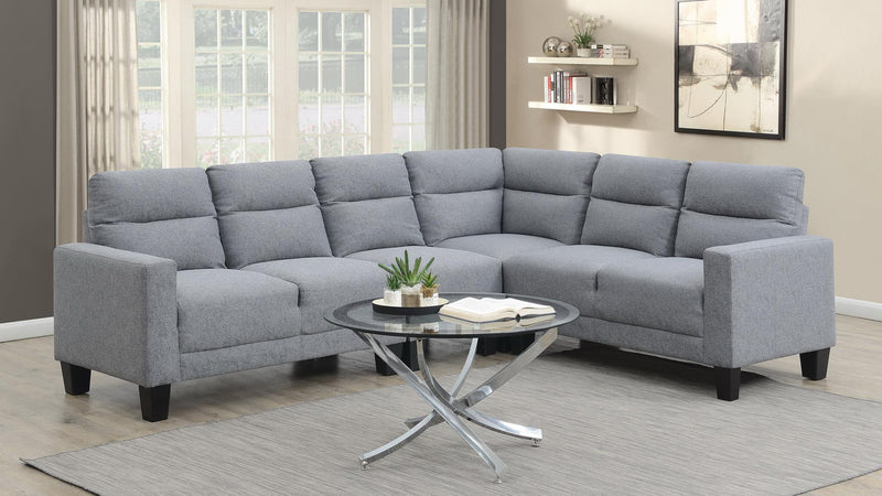 Odin Gray Sectional Living Room Collection