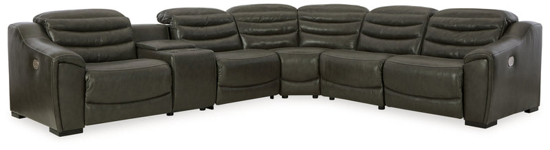 Center Line 6-Piece Power Reclining Sectional