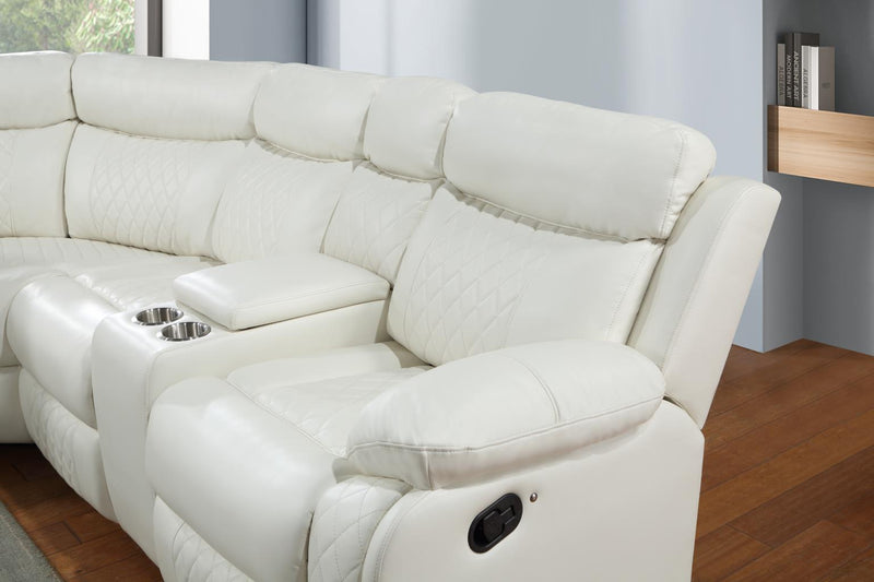 Benz Black Motion 3 Pc Sectional