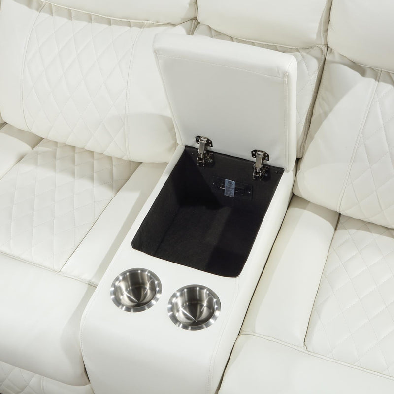 Benz Black Motion 3 Pc Sectional