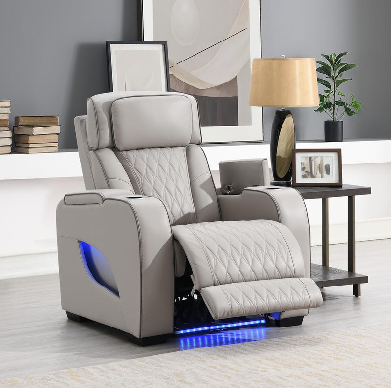 Portia Gray Motion Living Room Collection