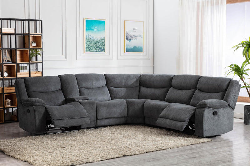 Samuel Gray 3 Pc Motion Sectional