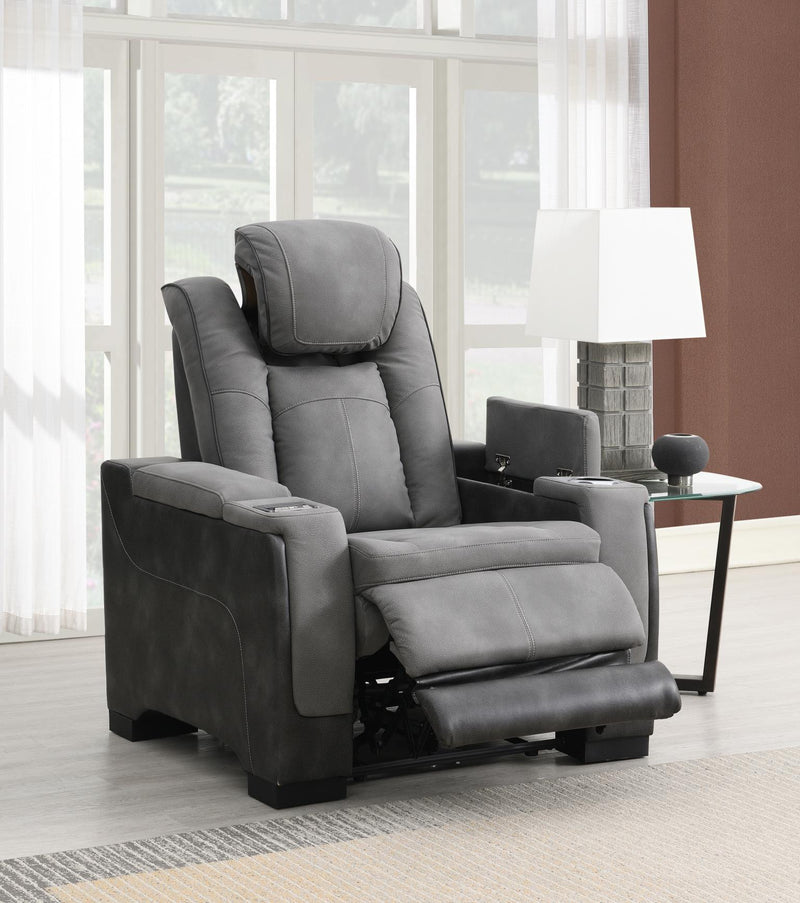 Frederick Gray Reclining Living Room Collection