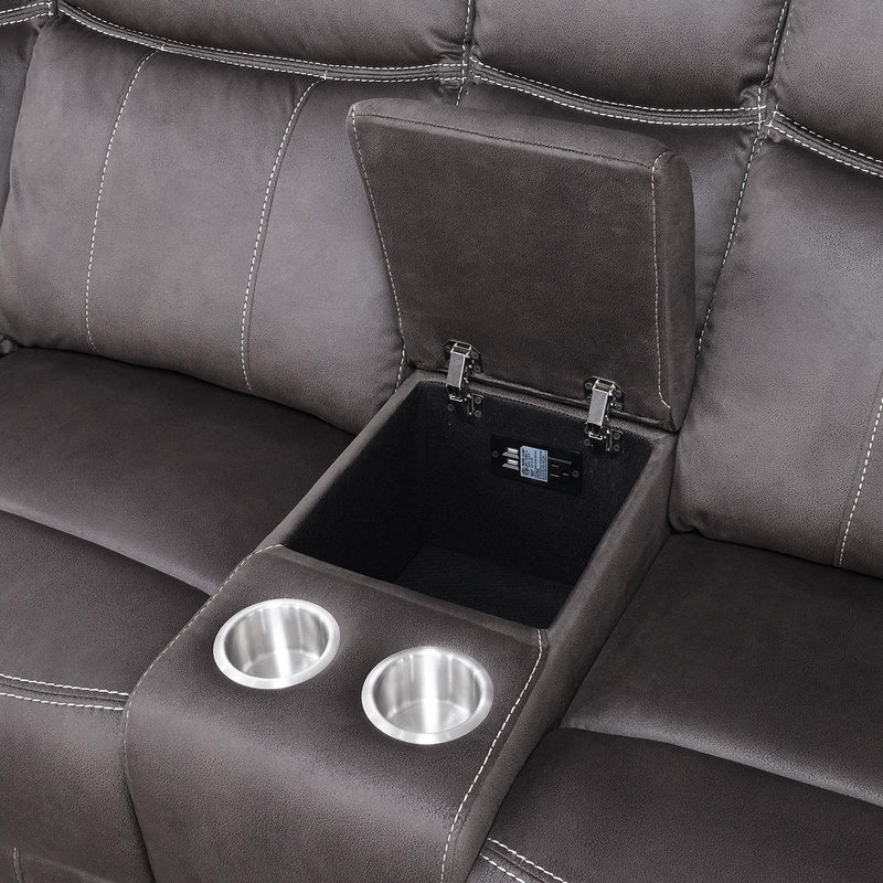Hadley Brown Reclining Sectional