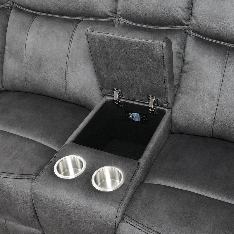 Hadley Gray Reclining Sectional