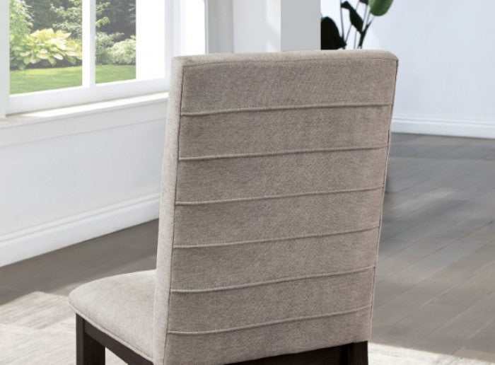 Umbria Antique Black & Gray Dining Chair (Set of 2)