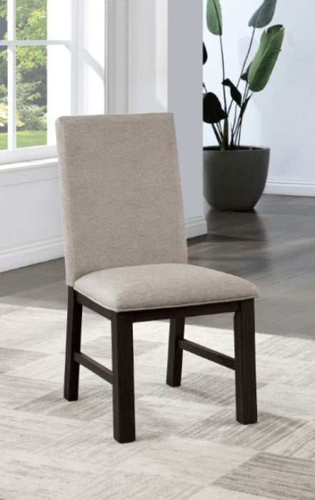 Umbria Antique Black & Gray Dining Room Set / 7pc
