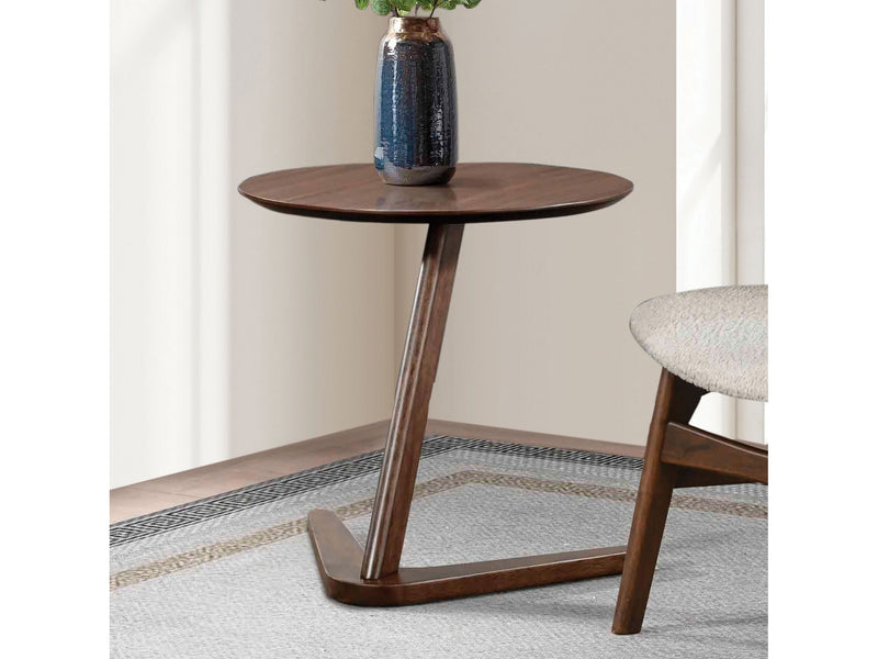 Vardo Walnut Side Table