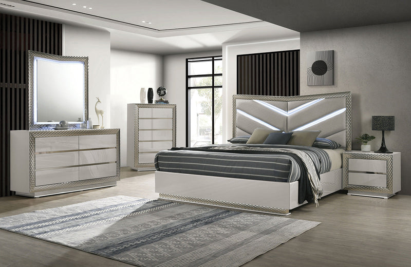 Ventnor Gray Eastern King Bed