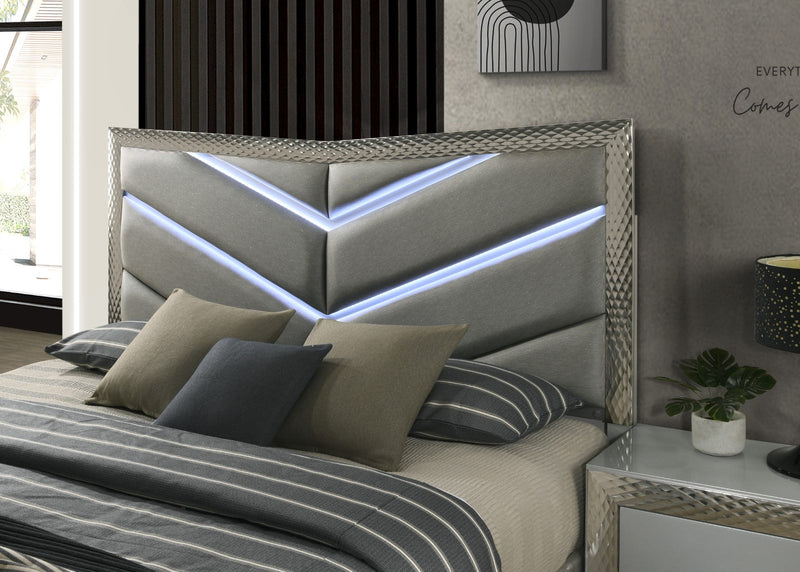 Ventnor Gray Queen Bed