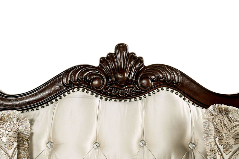 Veracruz Dark Cherry/Beige Chair