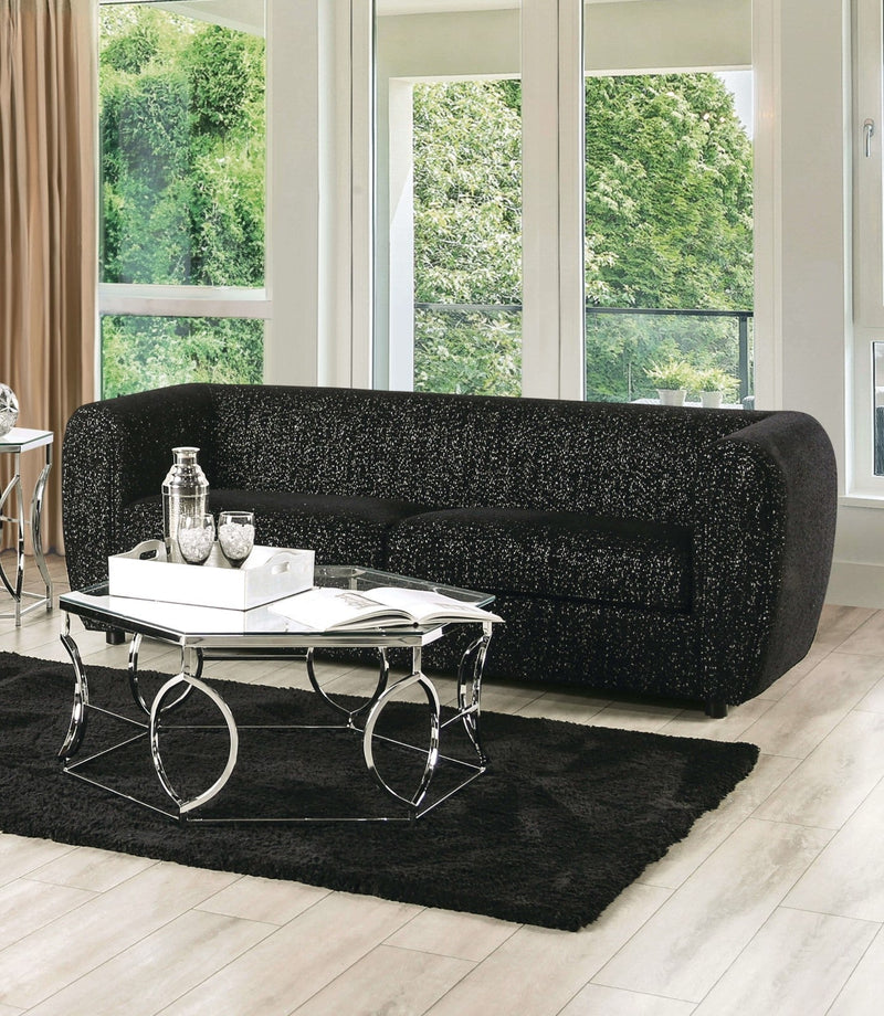 Verdal Black Sofa & Loveseat