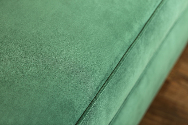 Verdante Emerald Green/Gold Loveseat