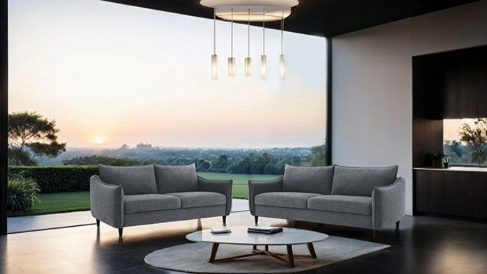 Vermon Gray Loveseat