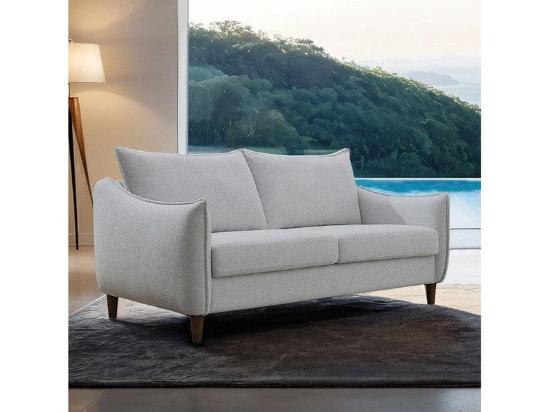 Vermon Light Gray Loveseat