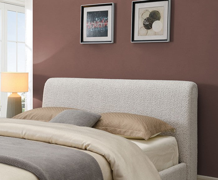 Vertham White E.King Bed