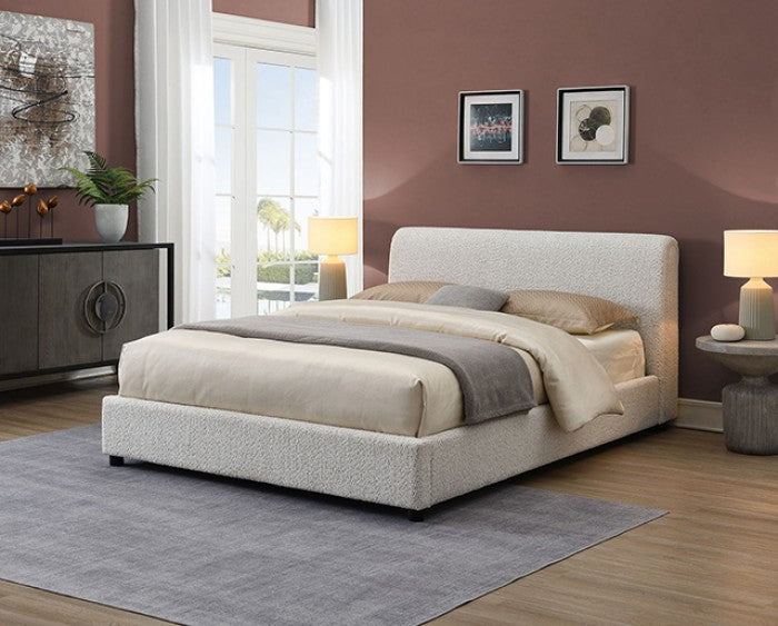 Vertham White Queen Bed
