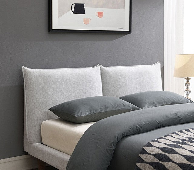 Verwood Light Gray Full Bed