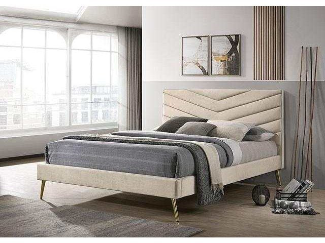Vivar Beige Queen Bed