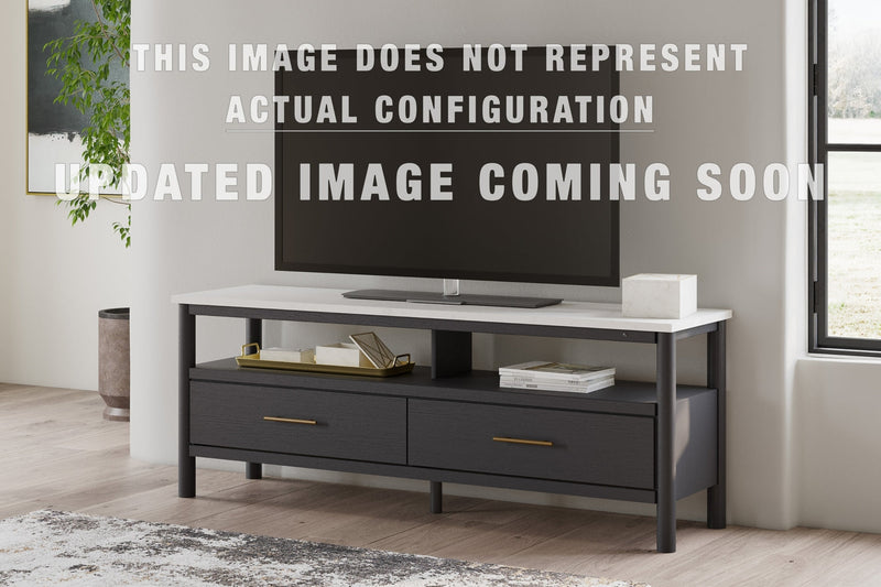 Cadmori 63" TV Stand with Electric Fireplace