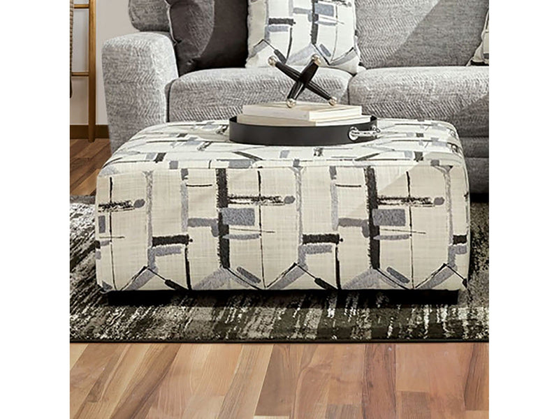 Walthamstow Gray Ottoman