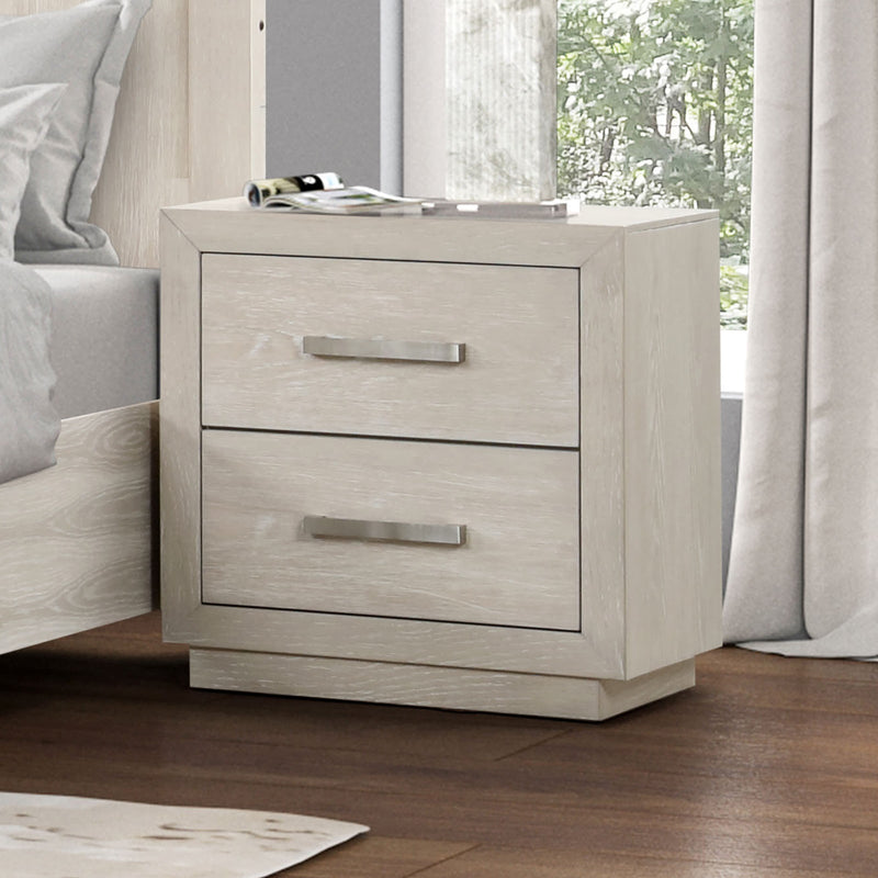 Wellingborough Light Gray Queen 4 Piece Bedroom Set