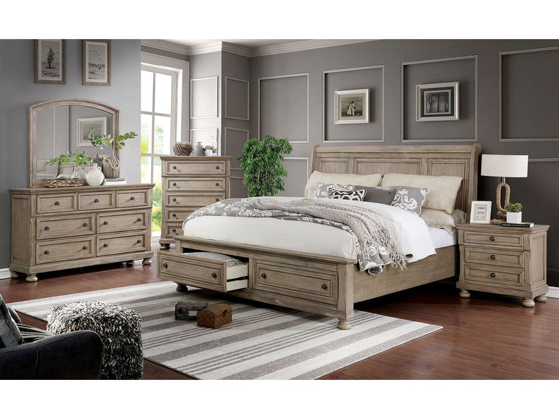 Wells Gray 5 Pc. Queen Bedroom Set w/ Chest