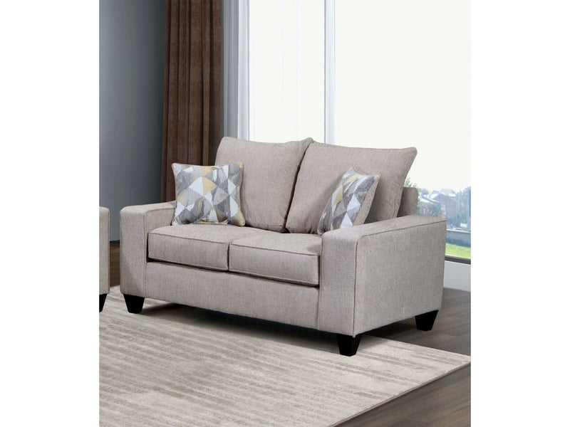 West action Beige Loveseat