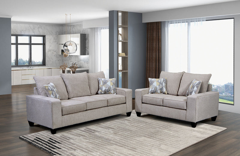 West action Beige Loveseat