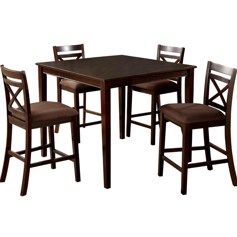 Weston Espresso 5pc Dining Room Set