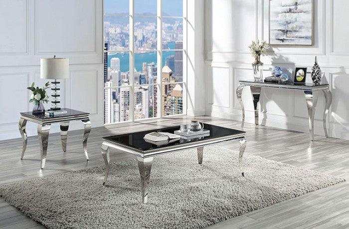 Wetzikon Black & Silver Coffee Table