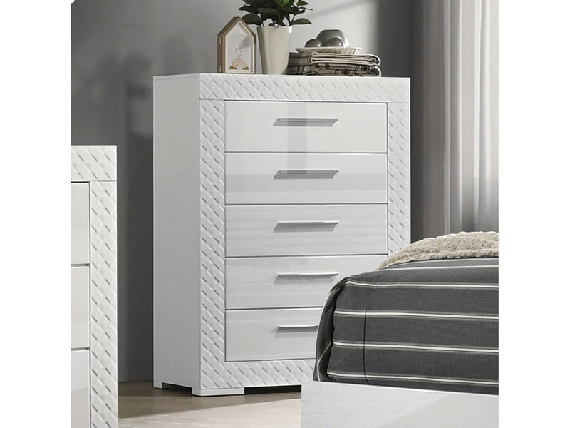 Whitby White Chest