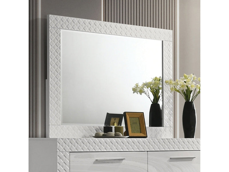 Whitby White Mirror