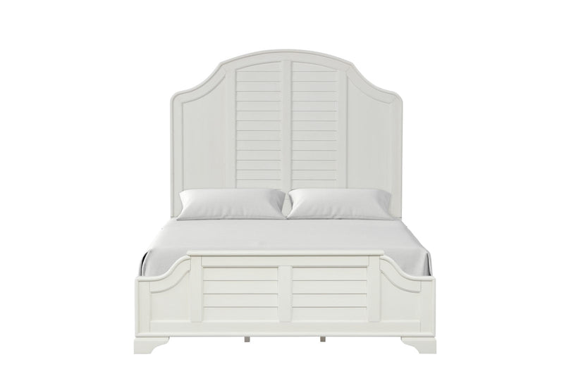 Whitehaven White/Coastal Queen Bed