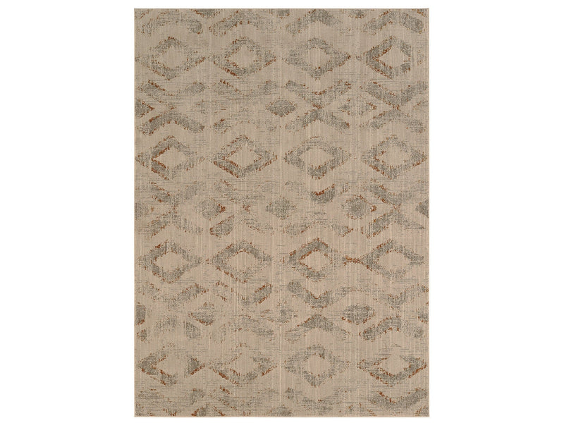 Wilhelm Obelisk Gray 8' X 11' Area Rug