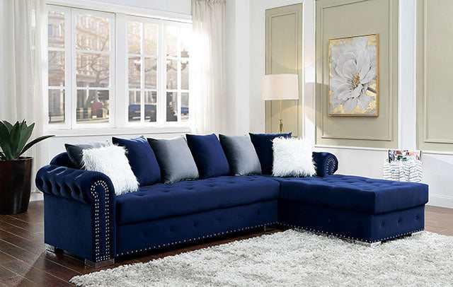 Wilmington Blue  Sectional