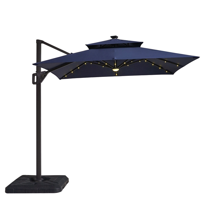 Xico Blue Square Umbrella
