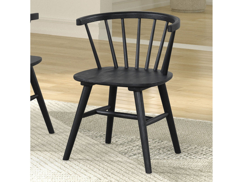 Yate Black Dining Chair (Set of 2)