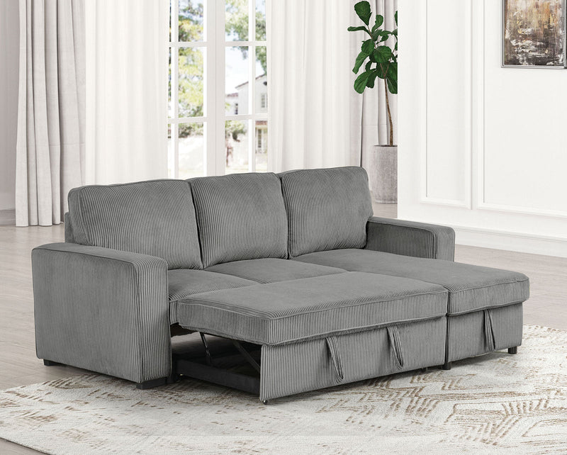 Yves Dark Gray Sectional
