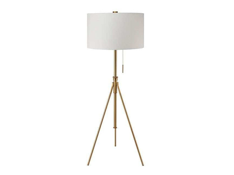 Zaya Stained Gold Floor Lamp