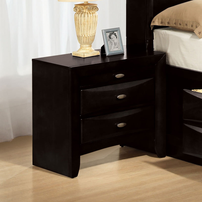 Zosimo Black 5 Pc. Queen Bedroom Set w/ Chest